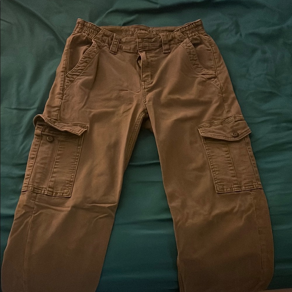 Olive Green Cargo Pants